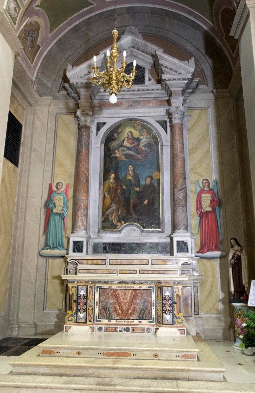 Ambito lombardo sec. XVIII, Altare di Santa Restituta