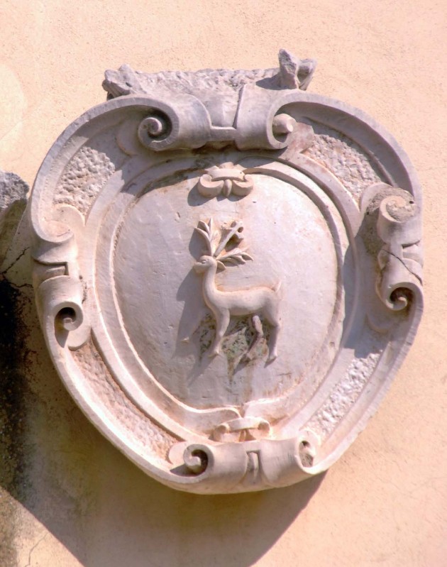 Bottega abruzzese sec. XVII, Scultura Emblema di S. Eustachio