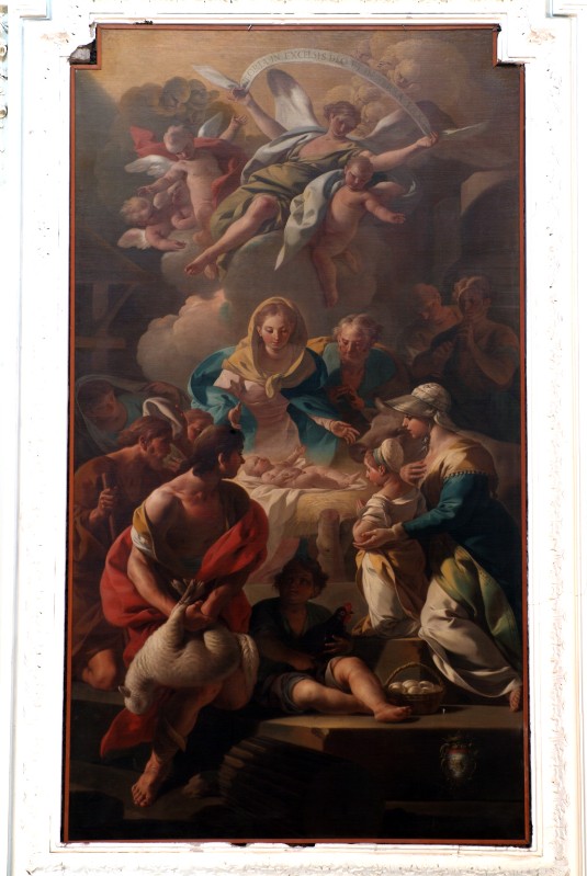 Narici F. (1775), Adorazione dei pastori in olio su tela