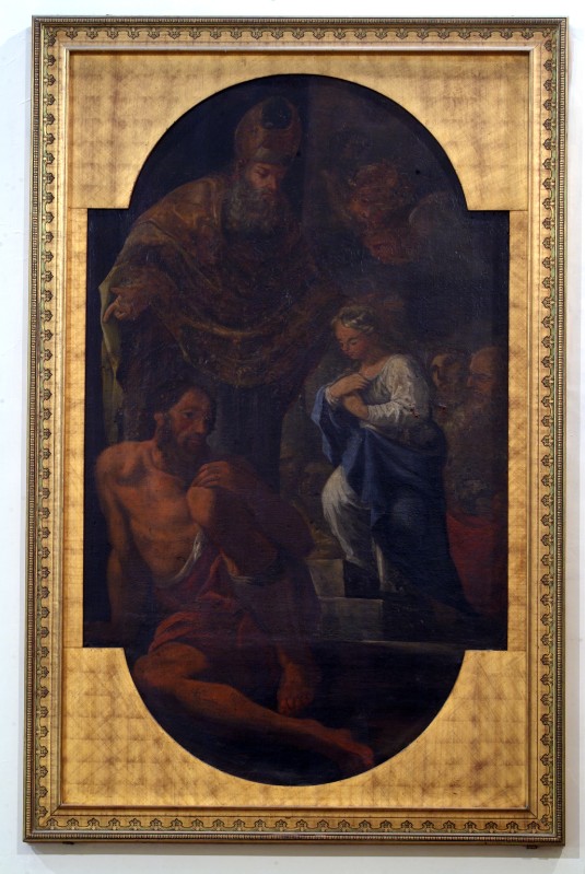 Ambito napoletano sec. XVIII, Storie della vita della Madonna in olio su tela