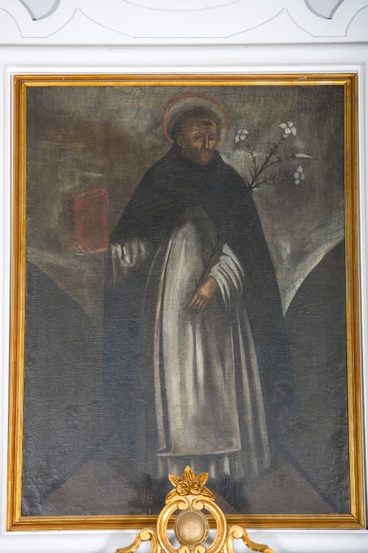 Ambito napoletano inizio sec. XVIII, San Domenico in olio su tela