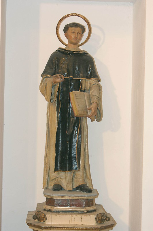 Bottega siciliana sec. XIX, Statua di Sant'Alberto