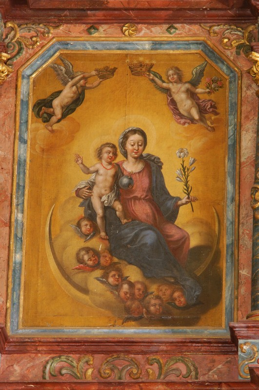 Bottega dei Pittoni (1687), Madonna con Gesù Bambino