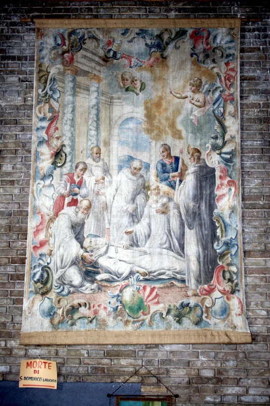 Ambito romano sec. XVIII, Morte di San Domenico Loricato