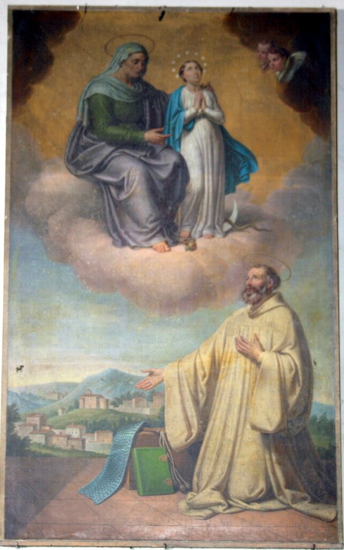 Bigioli Venanzio fine sec. XIX, Sant'Anna e San Domenico Loricato