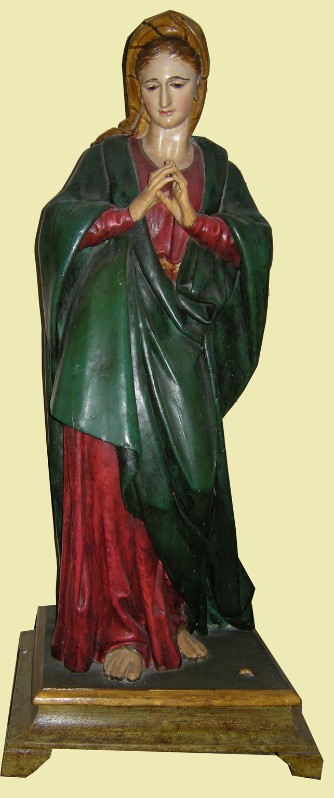 Ambito italiano sec. XVIII, Santa Maria Egiziaca penitente nel deserto