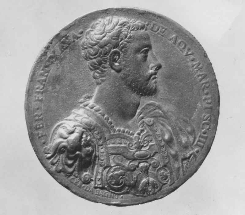 Medaglia raffigurante Fernando Francesco II d'Avalos