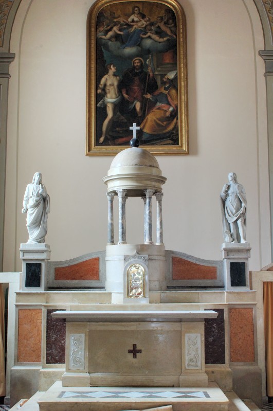 Cameroni A. sec. XIX, Altare maggiore