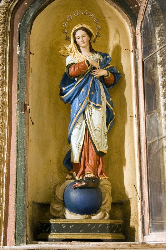 Bottega di Serra San Bruno (1821), Madonna immacolata