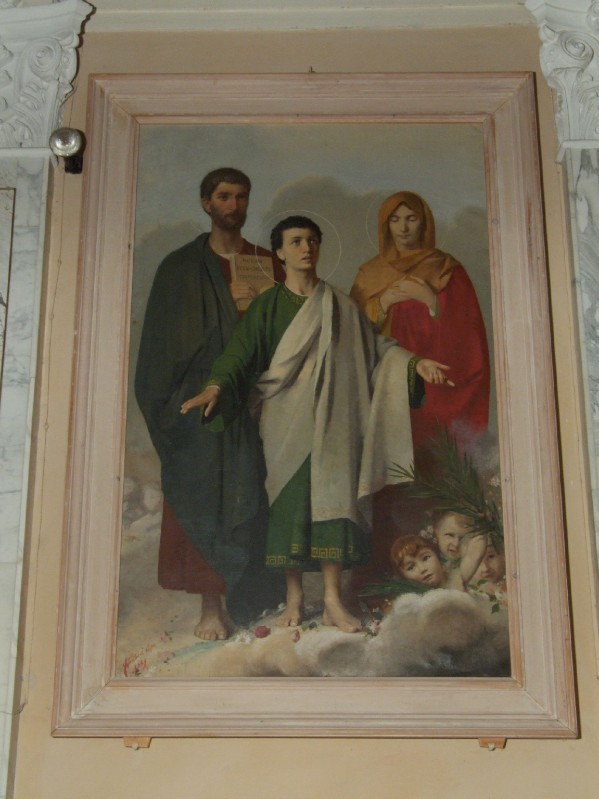 Ghittoni F. (1889), Dipinto con i SS. Vito, Modesto e Crescenzia