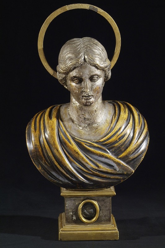 Artigianato laziale (1805), Reliquiario a busto di Santa Vittoria