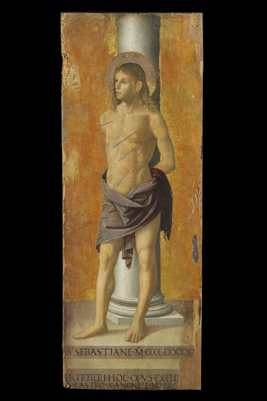 Antoniazzo Romano (1495), Dipinto di San Sebastiano