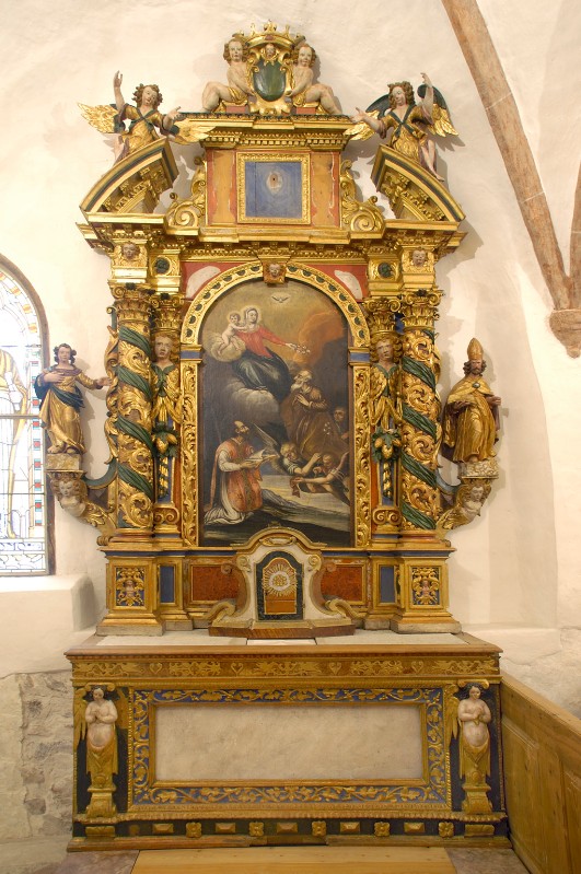Strobl P. il Giovane (1693-1694), Altare di S. Valentino