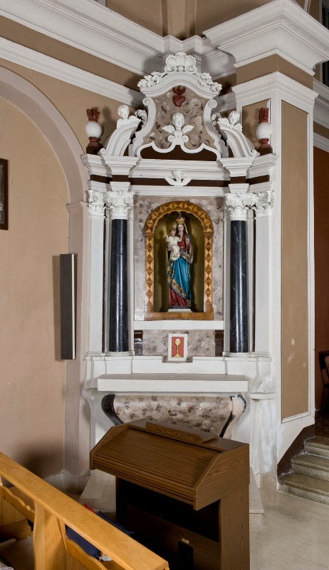 Cometti G. (1821-1822), Altare della Madonna