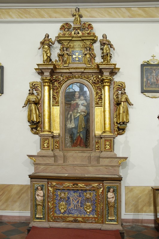 Strobl G.-Strobl P. (1687), Altare laterale sinistro