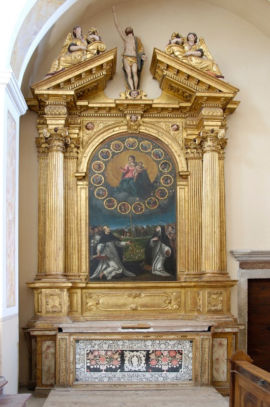 Attribuito a Bonesini P. (1626-1631), Altare del Rosario