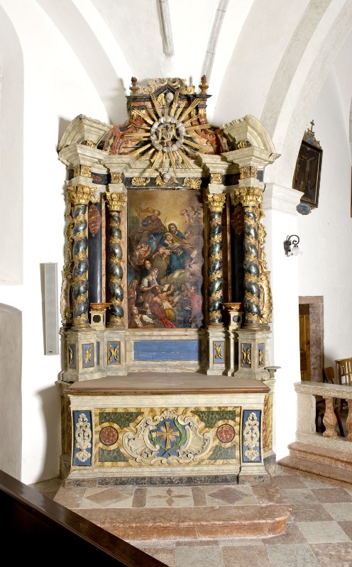Insom G.-Insom P. (ante 1761), Altare laterale di S. Giuseppe
