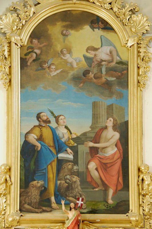 Ambito veneto sec. XVIII-XIX, Santi e angeli