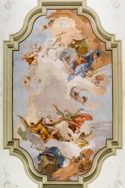 Tiepolo Giandomenico ultimo quarto sec. XVIII, San Pietro e san Paolo in gloria