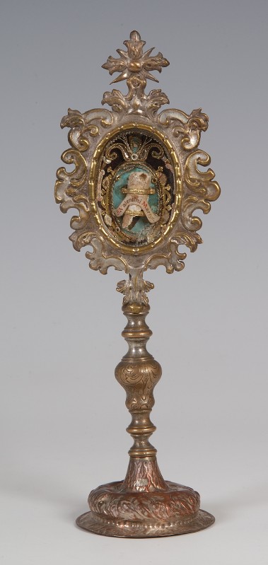 Bottega veneta sec. XVIII, Reliquiario di San Valentino