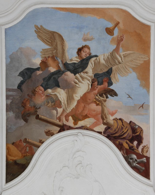 Tiepolo Giandomenico (1781), San Vincenzo Ferreri in gloria