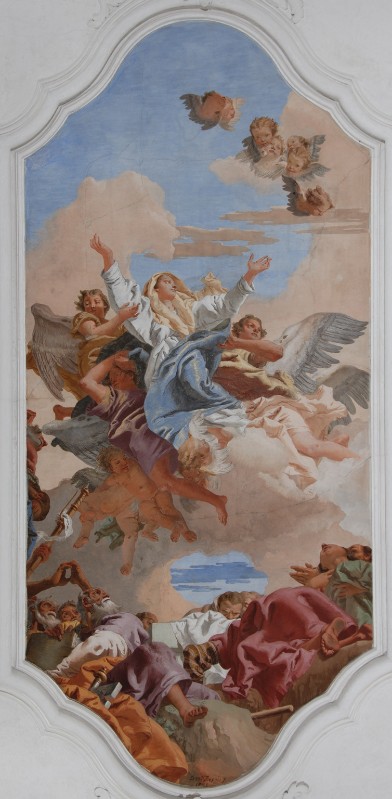 Tiepolo Giandomenico (1781), Assunzione della Madonna