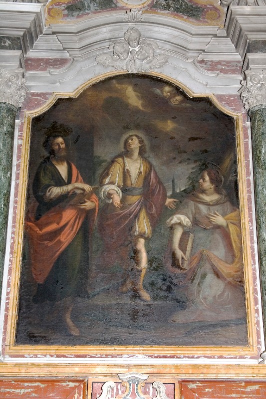 Paglia F. secc. XVII-XVIII, San Vito con San Modesto e Santa Crescenzia