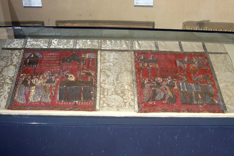 Manif. bizantina sec. XIII-XVIII, Paliotto con comunione degli apostoli