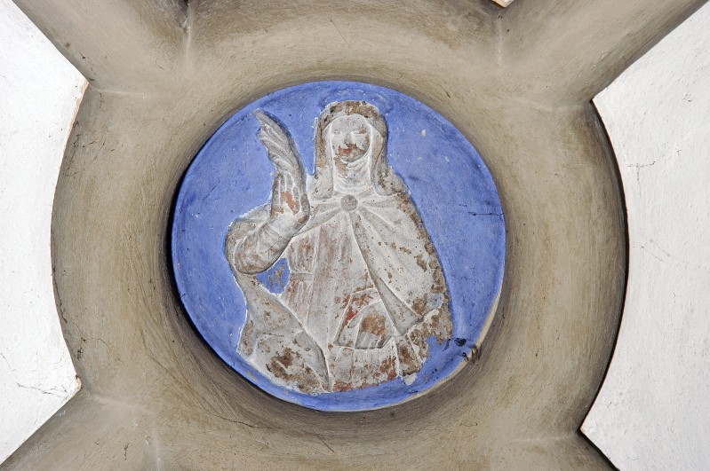 Bott. emiliana sec. XVII, Santa Giustina martire