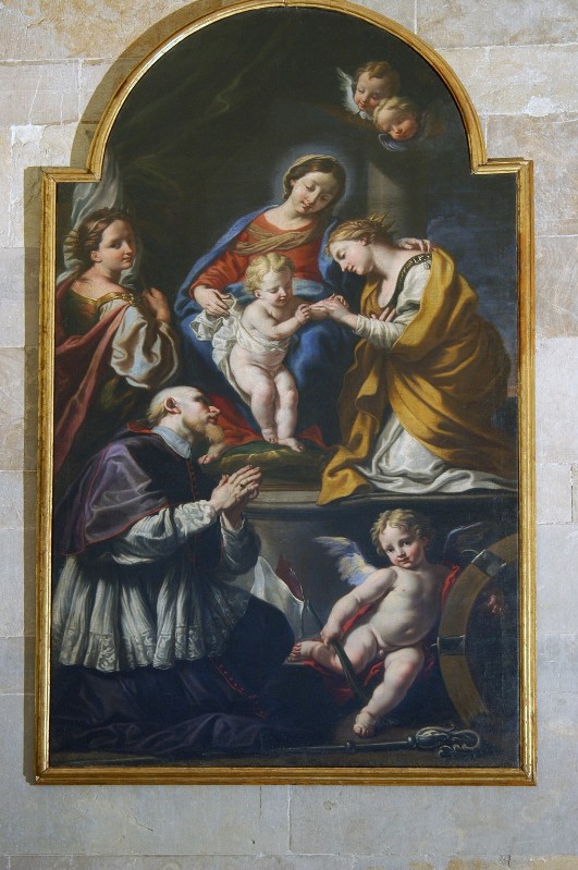 De Longe R. secc. XVII-XVIII, Nozze mistiche di S. Caterina e Paolo Burali