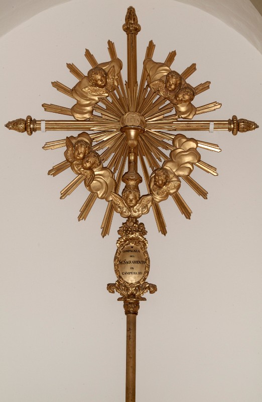 Bott. emiliana sec. XIX, Croce processionale h. 300