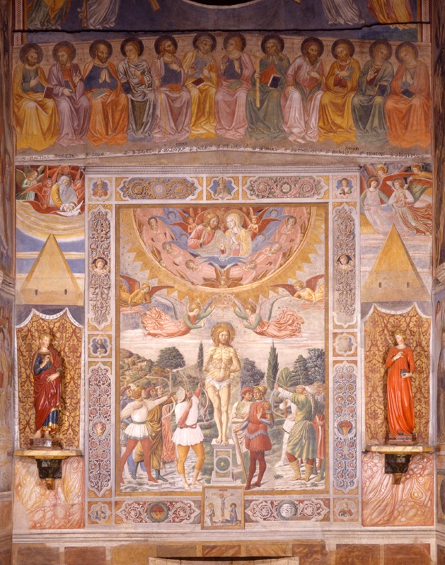 Gozzoli B. (1465), Martirio di San Sebastiano
