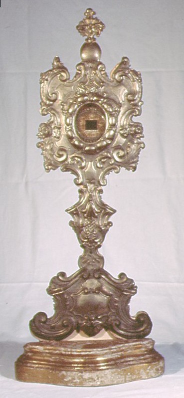 Bott. toscana sec. XVIII, Reliquiario del velo di Santa Caterina da Bologna