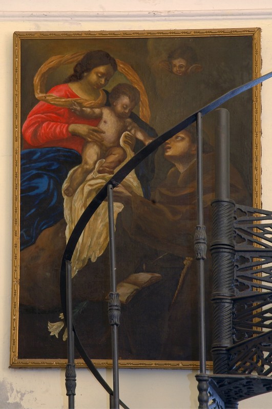 Piola P. G. inizio sec. XVIII, Madonna Gesù Bambino e Sant'Antonio da Padova