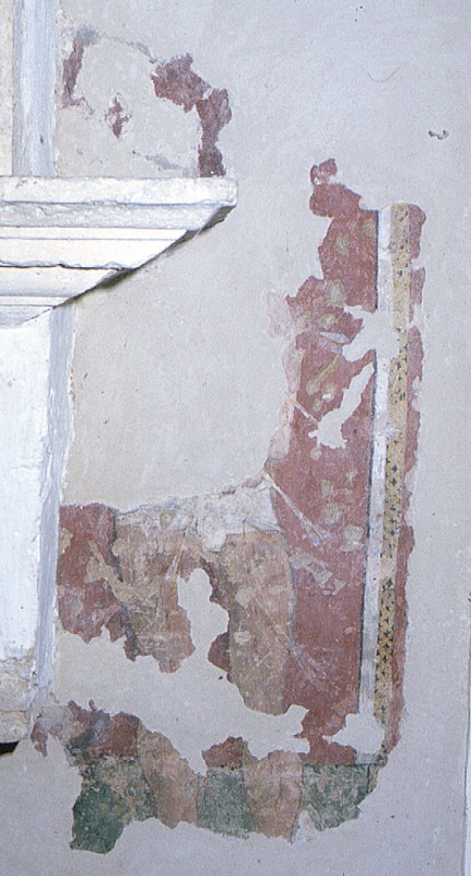 Scuola dell'Alemanno sec. XV, Frammento di San Sebastiano
