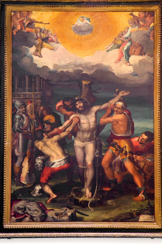 Allegretti C. (1608), Martirio di San Bartolomeo