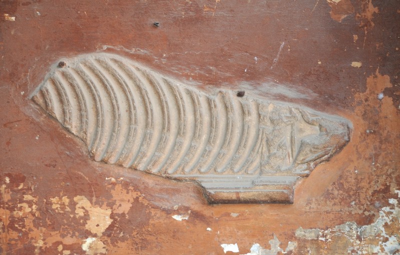 Marmoraio romano secc. I-II, Frammento di sarcofago