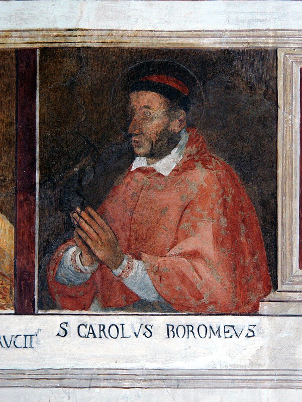 Pittore umbro sec. XVIII, San Carlo Borromeo