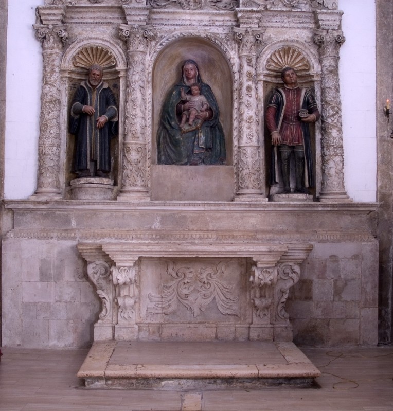 Maestranze Italia meridionale sec. XVII, Altare dei santi Medici