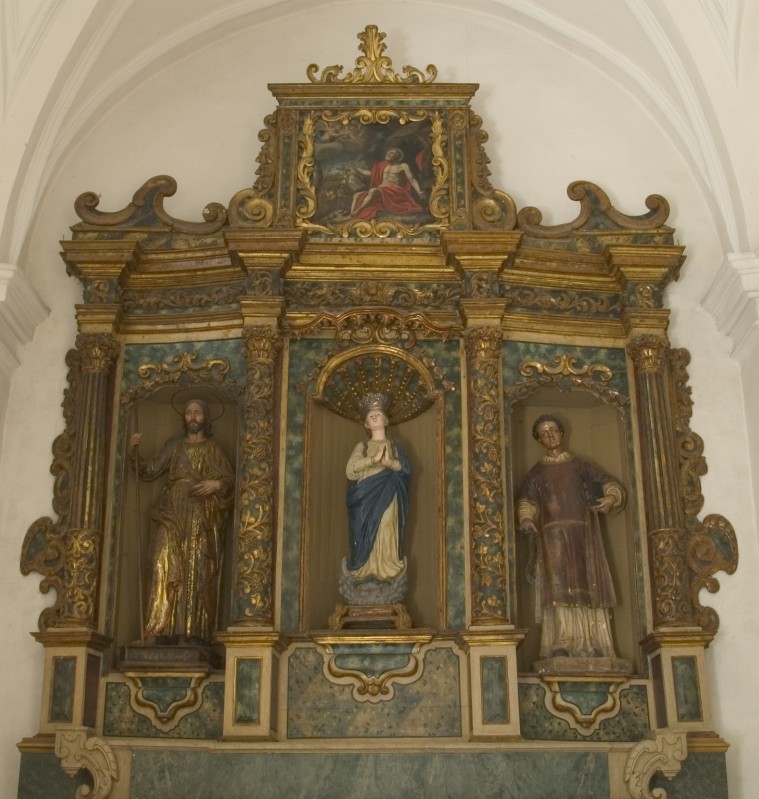 Maestranze Italia meridionale sec. XVII, Pala di altare della Madonna Immacolata