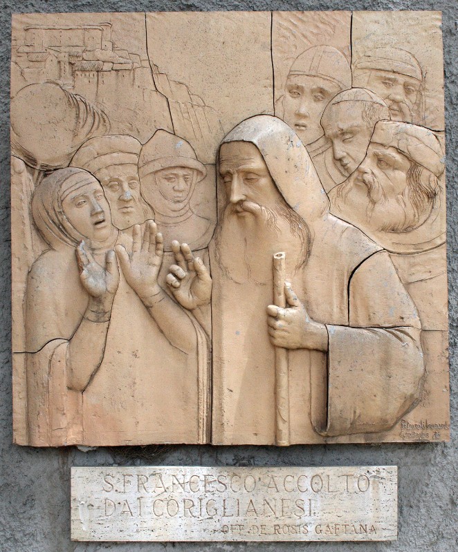 Petraroli L. (1976), San Francesco di Paola accolto dai coriglianesi