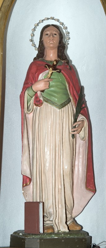 Bottega italiana sec. XX, Statua di Santa Cristina