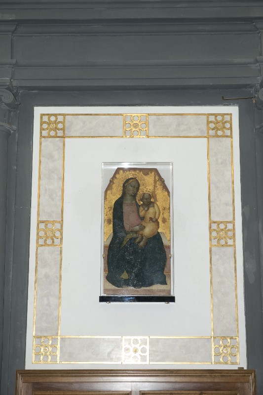 Francesco Neri da Volterra sec. XIV, Dipinto della Madonna con Gesù Bambino