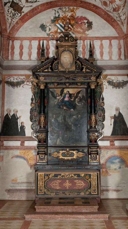 Filippi G. M. (?) inizio sec. XVII, Altare della cappella Madruzzo