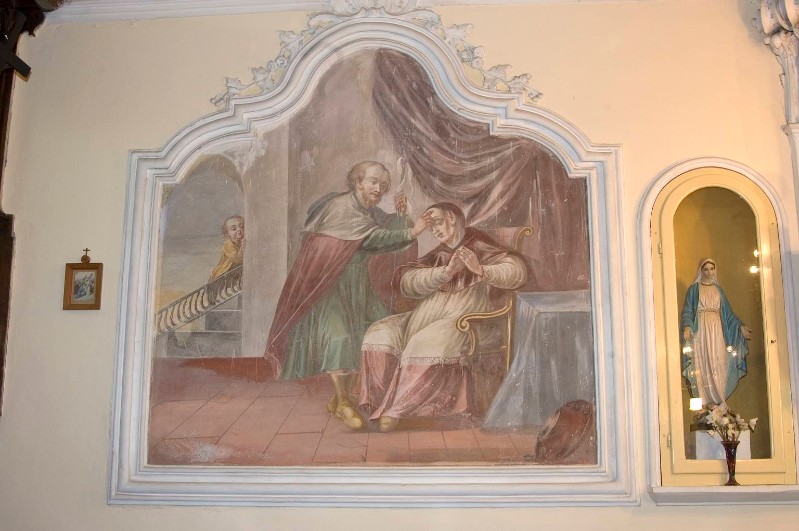Voltolini D. sec. XVIII, San Rocco assiste papa Clemente V
