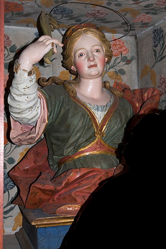 Colombo G. secc. XVII-XVIII, Busto di Santa