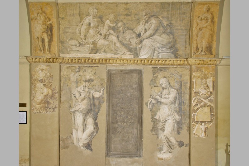 Menzocchi F. sec. XVI, Monumento sepolcrale di Fra' Sabba da Castiglione