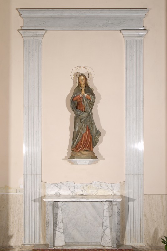 Maestranze romagnole sec. XX, Altare laterale dell'Immacolata concezione