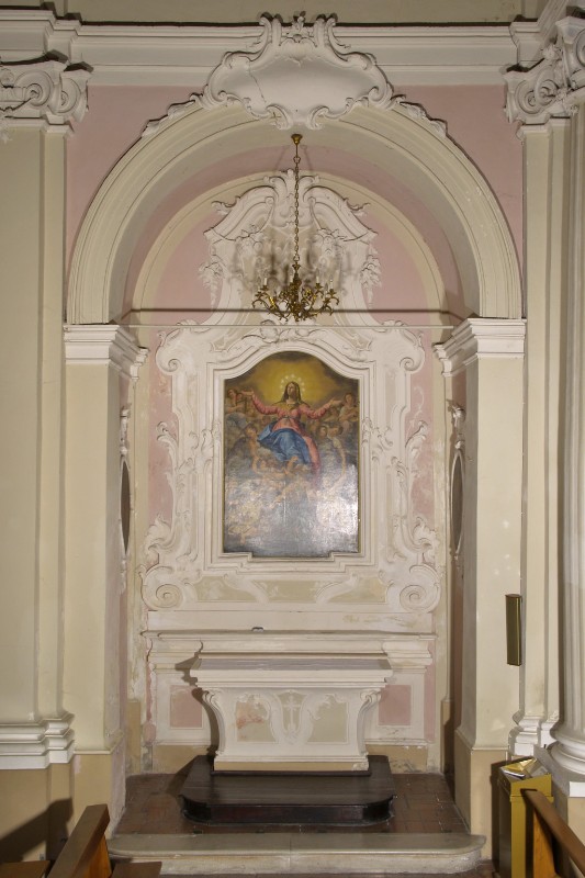 Maestranze romagnole sec. XVIII, Altare laterale dell'Assunzione della Madonna