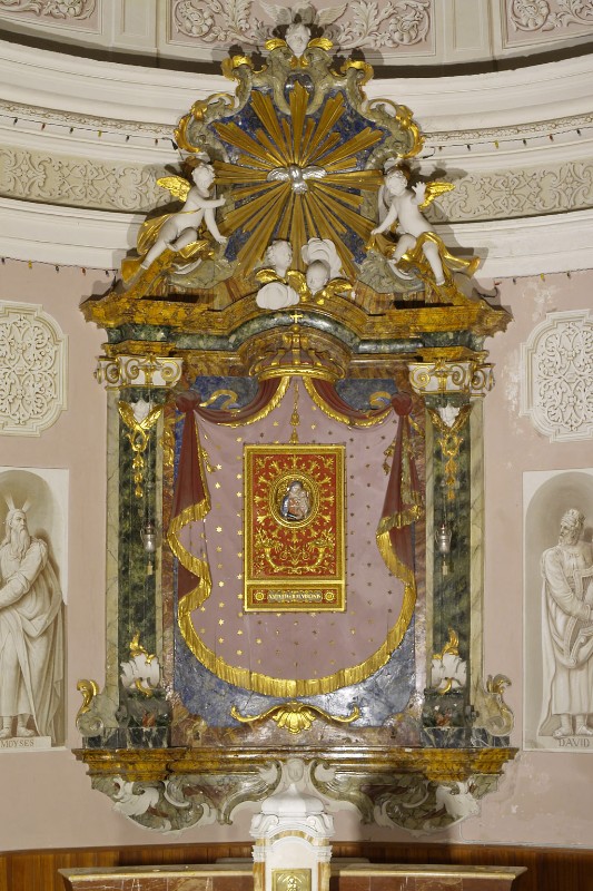 Maestranze romagnole sec. XIX, Ancona della Beata Vergine del Monticino